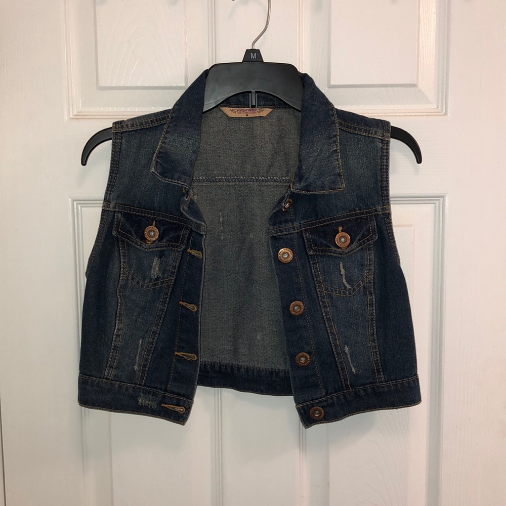 Jean vest